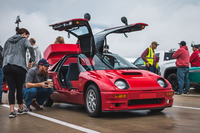 (3 of 12) Image with tags 2023, Autozam, Autozam AZ-1, Car meet, Cars & Coffee Dripping Springs, Kei.